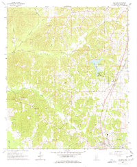 Download a high-resolution, GPS-compatible USGS topo map for Gallman, MS (1978 edition)