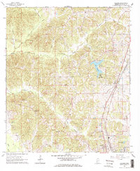 Download a high-resolution, GPS-compatible USGS topo map for Gallman, MS (1978 edition)