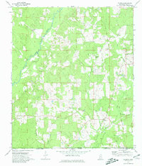 Download a high-resolution, GPS-compatible USGS topo map for Gillsburg, MS (1981 edition)