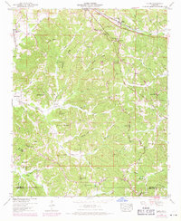 Download a high-resolution, GPS-compatible USGS topo map for Glens, MS (1971 edition)