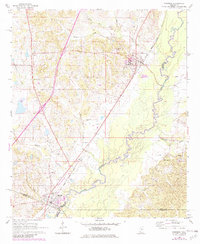 Download a high-resolution, GPS-compatible USGS topo map for Goodman, MS (1982 edition)