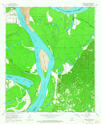 Download a high-resolution, GPS-compatible USGS topo map for Grand Gulf, MS (1964 edition)
