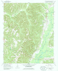 Download a high-resolution, GPS-compatible USGS topo map for Greenwood Springs, MS (1986 edition)