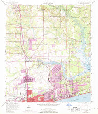 Download a high-resolution, GPS-compatible USGS topo map for Gulfport North, MS (1971 edition)