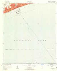Download a high-resolution, GPS-compatible USGS topo map for Gulfport South, MS (1958 edition)