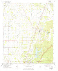 Download a high-resolution, GPS-compatible USGS topo map for Guntown, MS (1975 edition)
