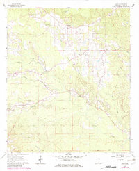 Download a high-resolution, GPS-compatible USGS topo map for Hale, MS (1982 edition)