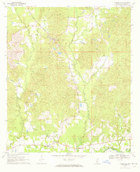 Download a high-resolution, GPS-compatible USGS topo map for Harrisville, MS (1972 edition)