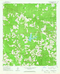Download a high-resolution, GPS-compatible USGS topo map for Hattiesburg SW, MS (1966 edition)