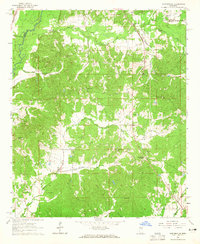 Download a high-resolution, GPS-compatible USGS topo map for Hesterville, MS (1965 edition)