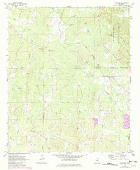 Download a high-resolution, GPS-compatible USGS topo map for Highpoint, MS (1982 edition)
