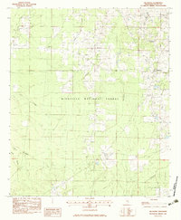 Download a high-resolution, GPS-compatible USGS topo map for Hillsboro, MS (1983 edition)