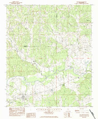 Download a high-resolution, GPS-compatible USGS topo map for Holcomb, MS (1984 edition)