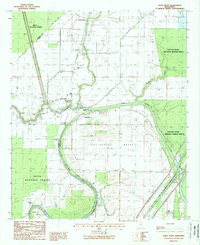 Download a high-resolution, GPS-compatible USGS topo map for Holly Bluff, MS (1988 edition)