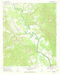 Download a high-resolution, GPS-compatible USGS topo map for Hopewell, MS (1972 edition)