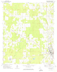 Download a high-resolution, GPS-compatible USGS topo map for Houston West, MS (1974 edition)