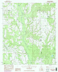 Download a high-resolution, GPS-compatible USGS topo map for Hurley, MS (1986 edition)