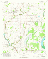 Download a high-resolution, GPS-compatible USGS topo map for Inverness, MS (1966 edition)