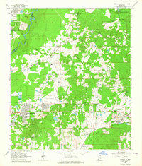 preview thumbnail of historical topo map of Rankin County, MS in 1963