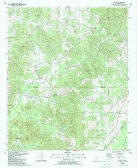 Download a high-resolution, GPS-compatible USGS topo map for Joseph, MS (1989 edition)