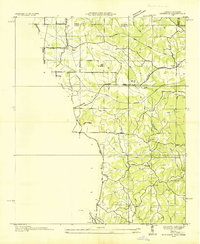 1936 Map of Kendrick