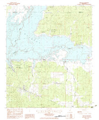 Download a high-resolution, GPS-compatible USGS topo map for Kincaid, MS (1984 edition)
