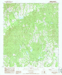 Download a high-resolution, GPS-compatible USGS topo map for Kingston, MS (1988 edition)