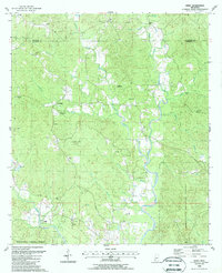 Download a high-resolution, GPS-compatible USGS topo map for Kirby, MS (1988 edition)