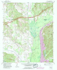 Download a high-resolution, GPS-compatible USGS topo map for Kirkville, MS (1995 edition)