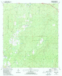 Download a high-resolution, GPS-compatible USGS topo map for Knoxville, MS (1988 edition)