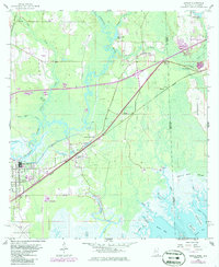 Download a high-resolution, GPS-compatible USGS topo map for Kreole, MS (1986 edition)