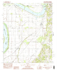 preview thumbnail of historical topo map of DeSoto County, MS in 1982