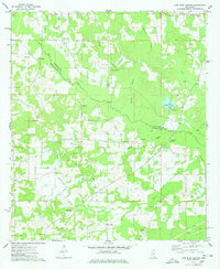 preview thumbnail of historical topo map of Jefferson Davis County, MS in 1974