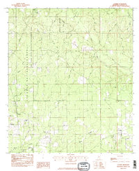 Download a high-resolution, GPS-compatible USGS topo map for Latimer, MS (1982 edition)