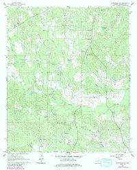 Download a high-resolution, GPS-compatible USGS topo map for Lauderdale NW, MS (1985 edition)