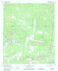 Download a high-resolution, GPS-compatible USGS topo map for Lauderdale, MS (1985 edition)