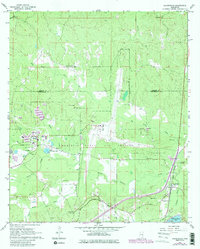 Download a high-resolution, GPS-compatible USGS topo map for Lauderdale, MS (1985 edition)