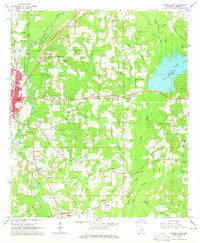 Download a high-resolution, GPS-compatible USGS topo map for Laurel East, MS (1965 edition)