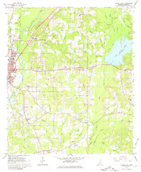 Download a high-resolution, GPS-compatible USGS topo map for Laurel East, MS (1981 edition)