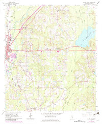 Download a high-resolution, GPS-compatible USGS topo map for Laurel East, MS (1982 edition)
