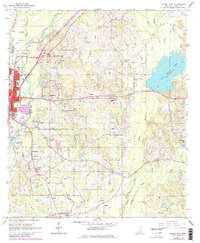 Download a high-resolution, GPS-compatible USGS topo map for Laurel East, MS (1983 edition)