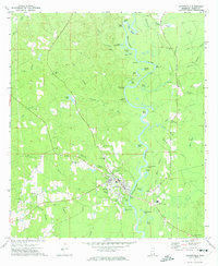 Download a high-resolution, GPS-compatible USGS topo map for Leakesville, MS (1974 edition)