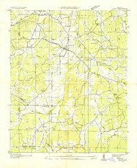1935 Map of Leedy