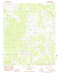 Download a high-resolution, GPS-compatible USGS topo map for Leesburg, MS (1983 edition)