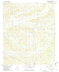 Download a high-resolution, GPS-compatible USGS topo map for Lexington North, MS (1982 edition)