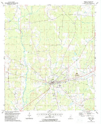 Download a high-resolution, GPS-compatible USGS topo map for Liberty, MS (1988 edition)