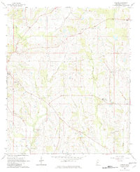 preview thumbnail of historical topo map of Yazoo County, MS in 1964