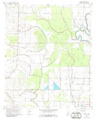 Download a high-resolution, GPS-compatible USGS topo map for Lobdell, MS (1986 edition)