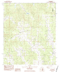 Download a high-resolution, GPS-compatible USGS topo map for Lodi, MS (1984 edition)