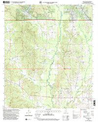 preview thumbnail of historical topo map of Smith County, MS in 2000
